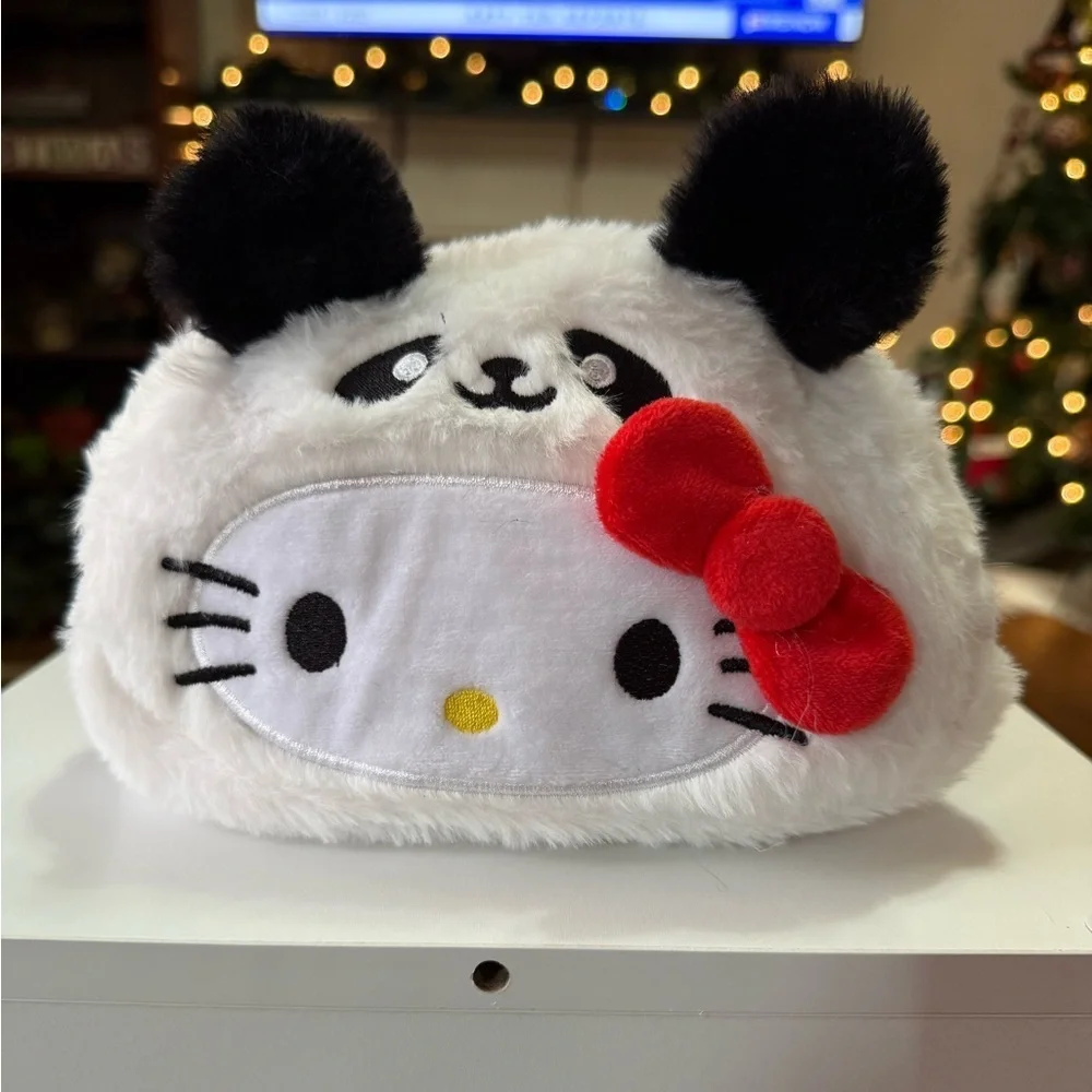 New Hello Kitty Panda Make Up Bag